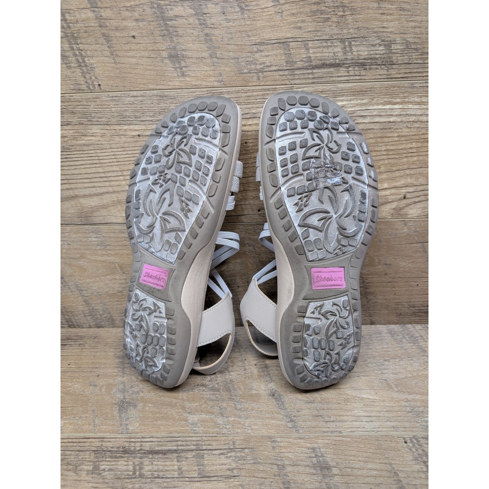 Skechers Womens Reggae Slim Strappy Sandals Memory Foam Comfort Outdoor 9 - Picture 7 of 16